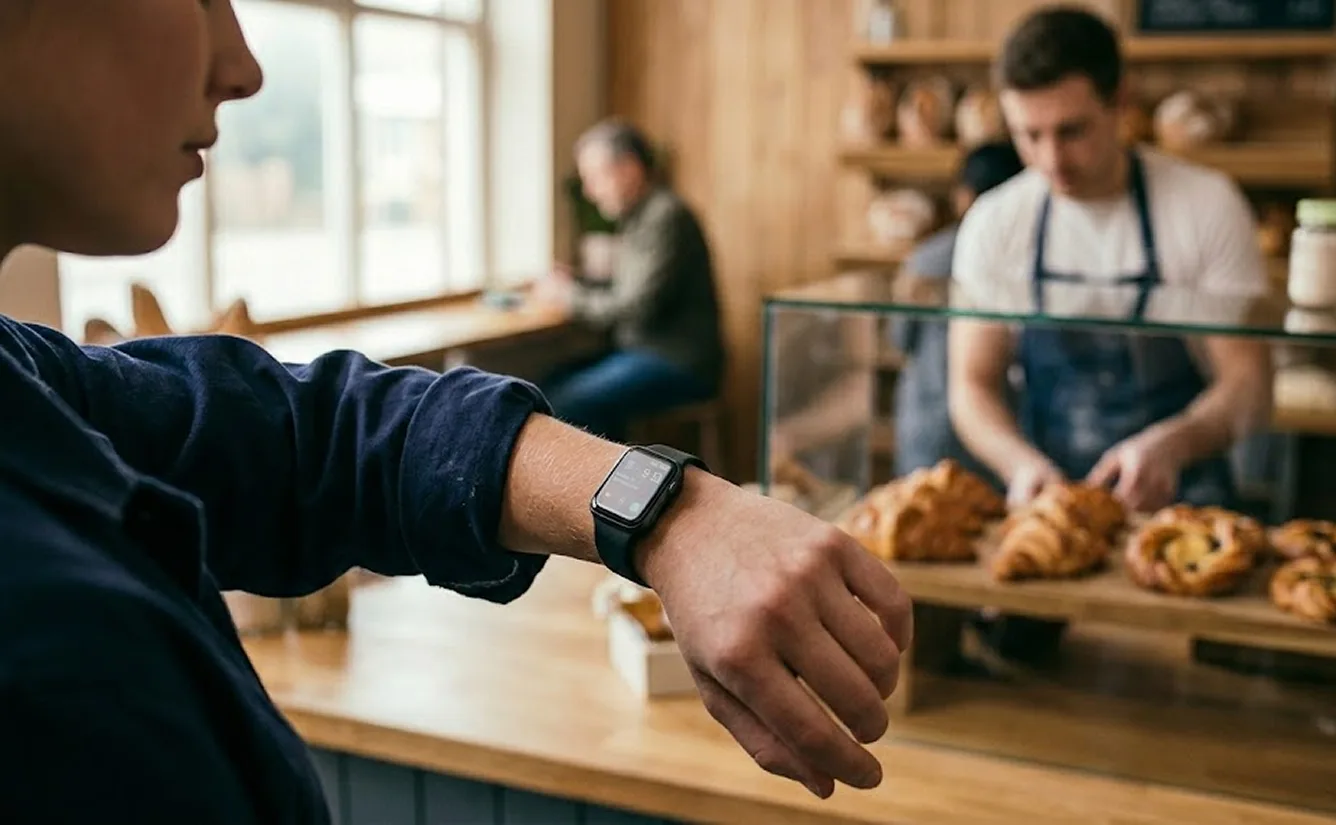 Cloud-Kassensystem für Bäckerei auf Tablet