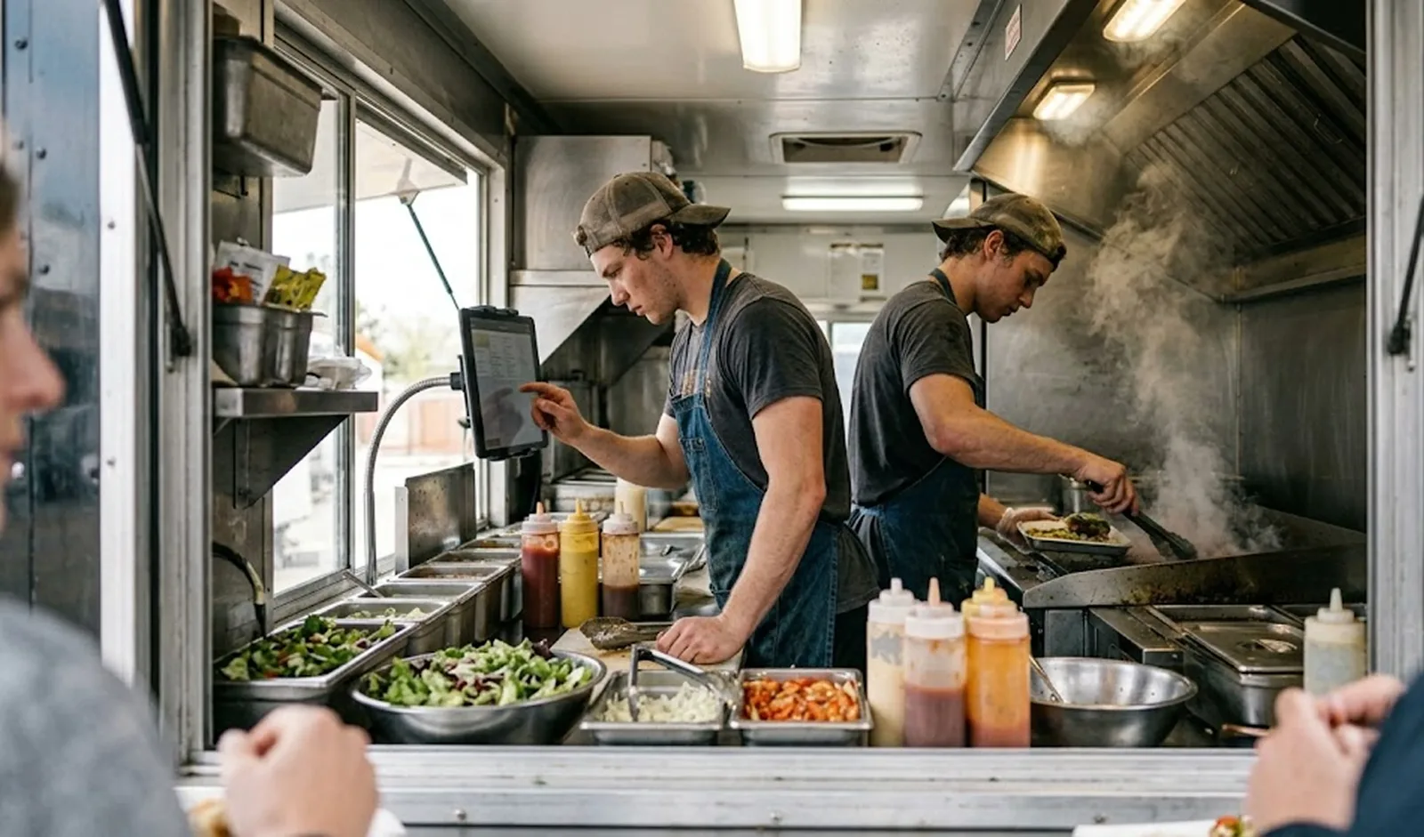 FIC-compliant allergens and ingredients via QR code at the food truck
